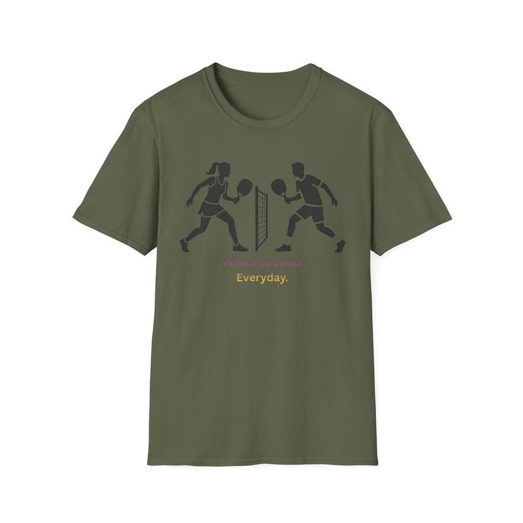 Mixed doubles everyday T-Shirt