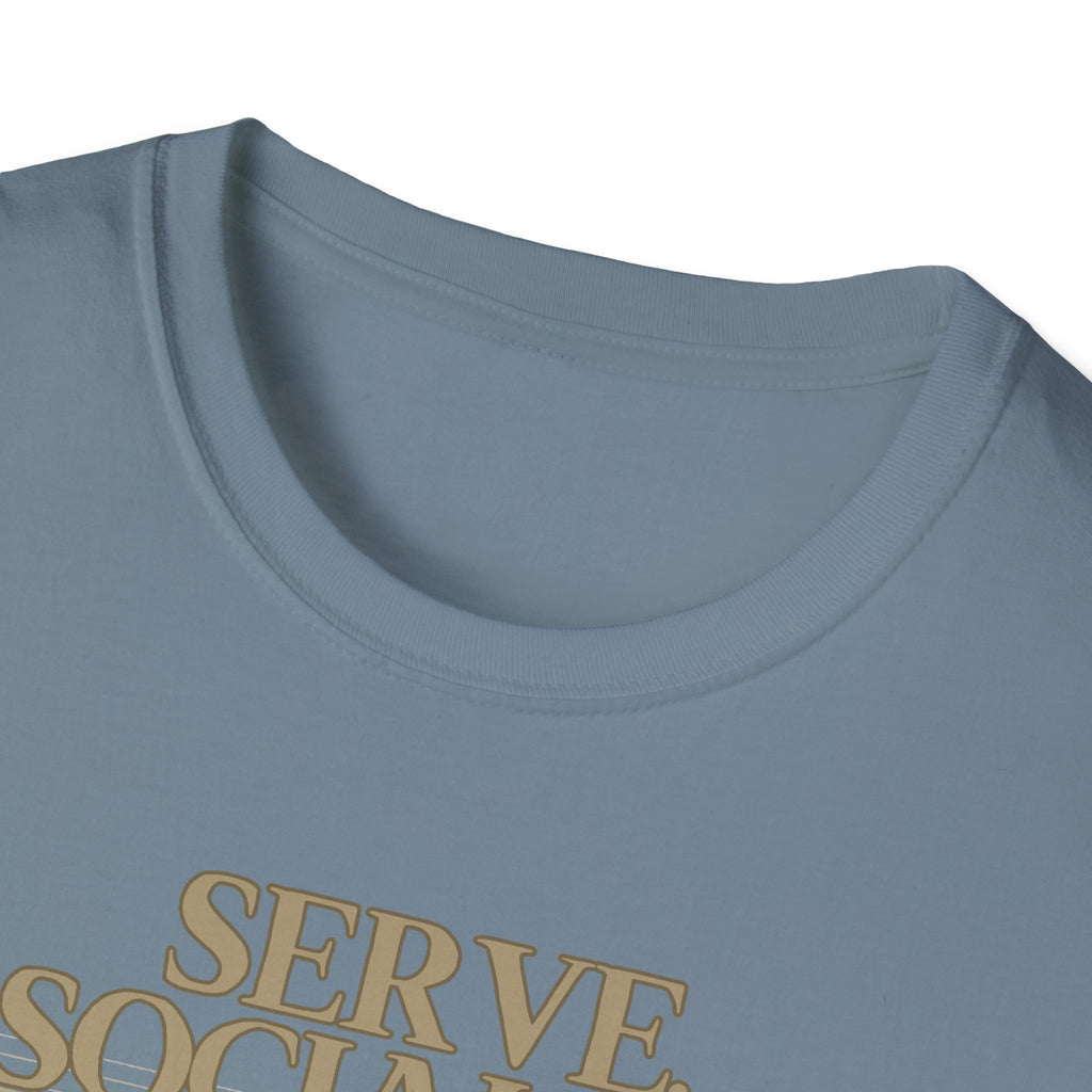 Serve socialize repeat T-Shirt