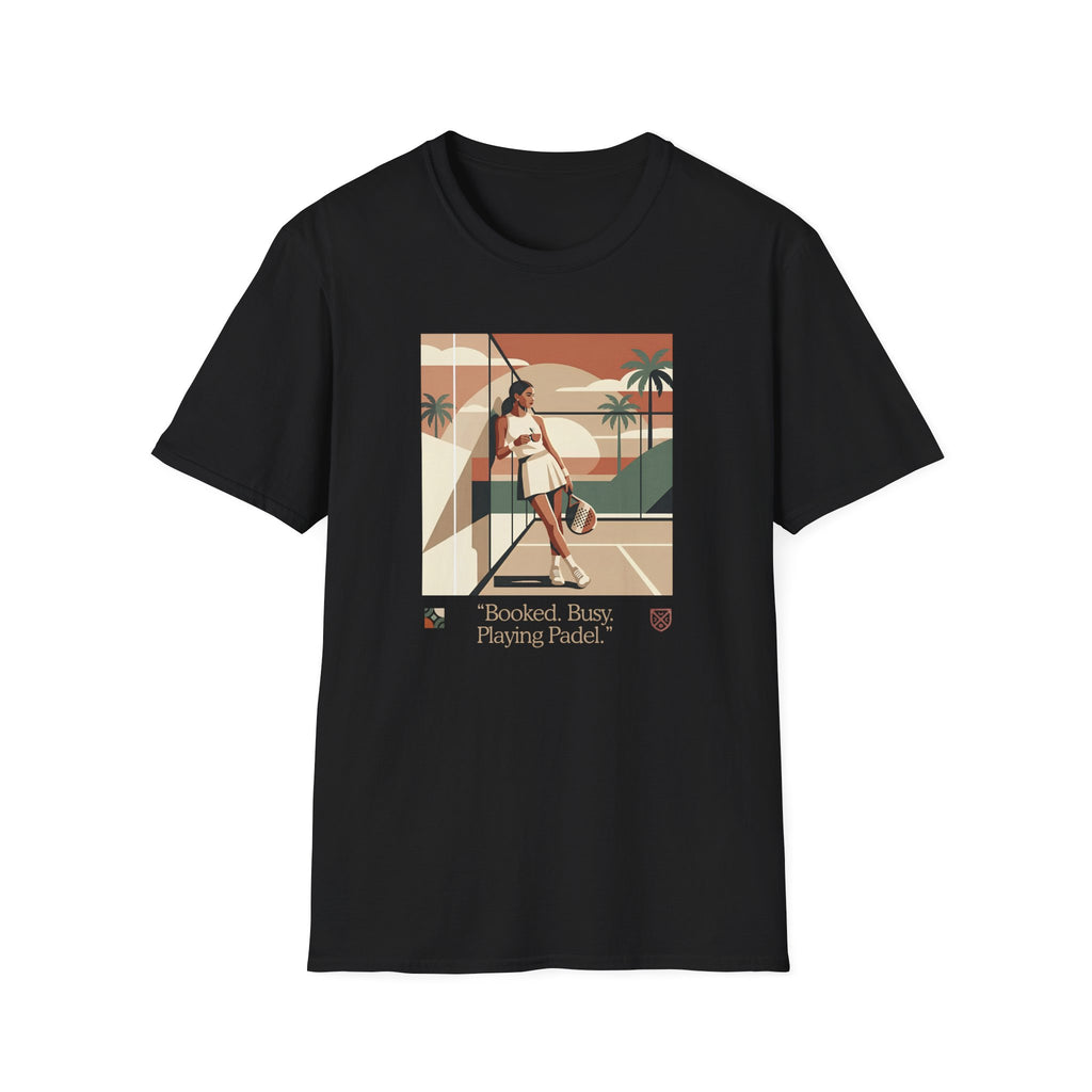 Busy playing padel women T-Shirt