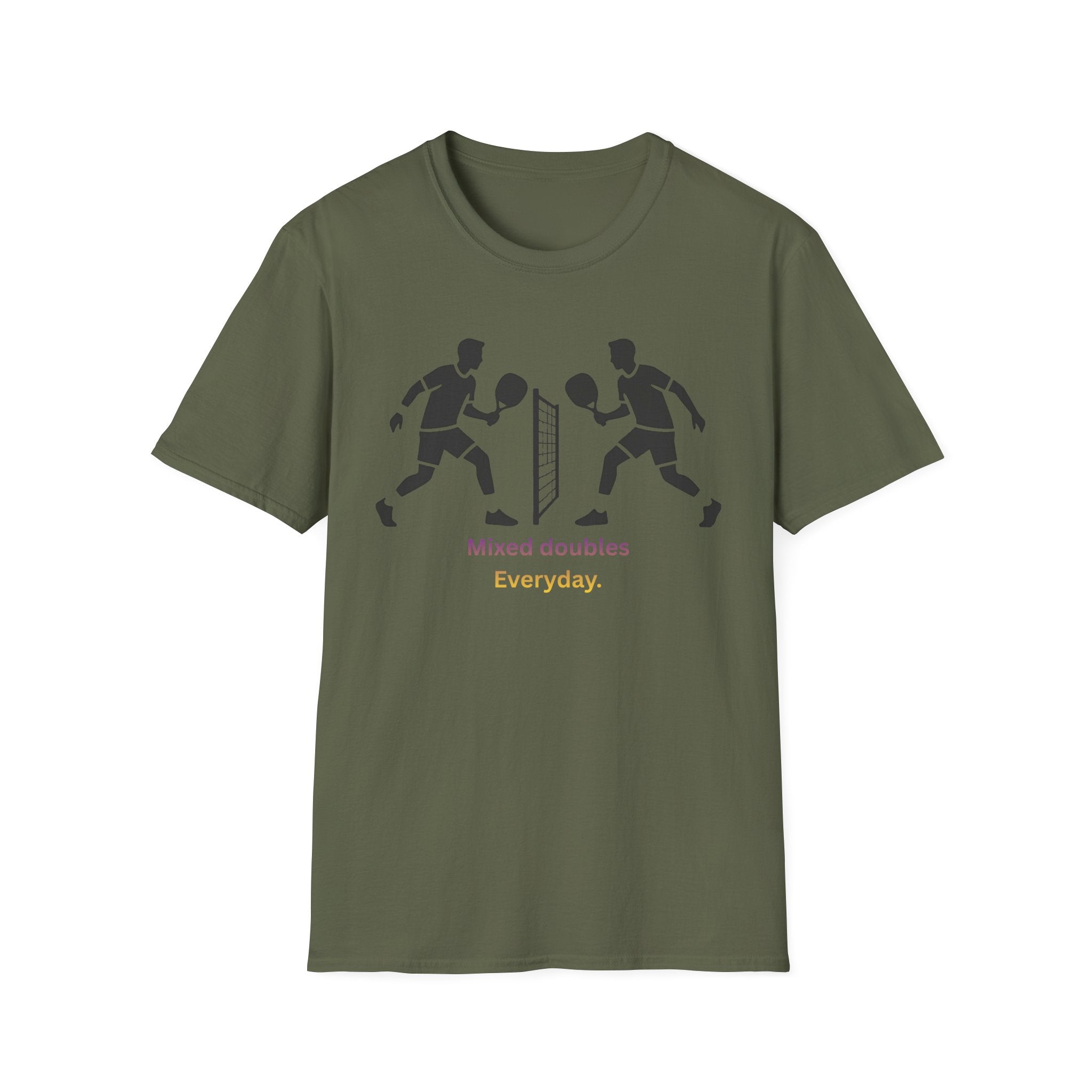 Mixed doubles everyday men T-Shirt