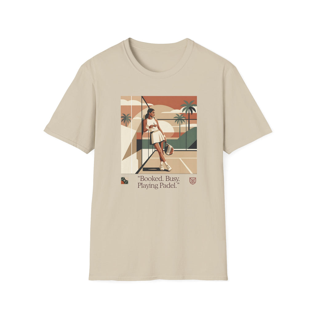 Busy playing padel women T-Shirt