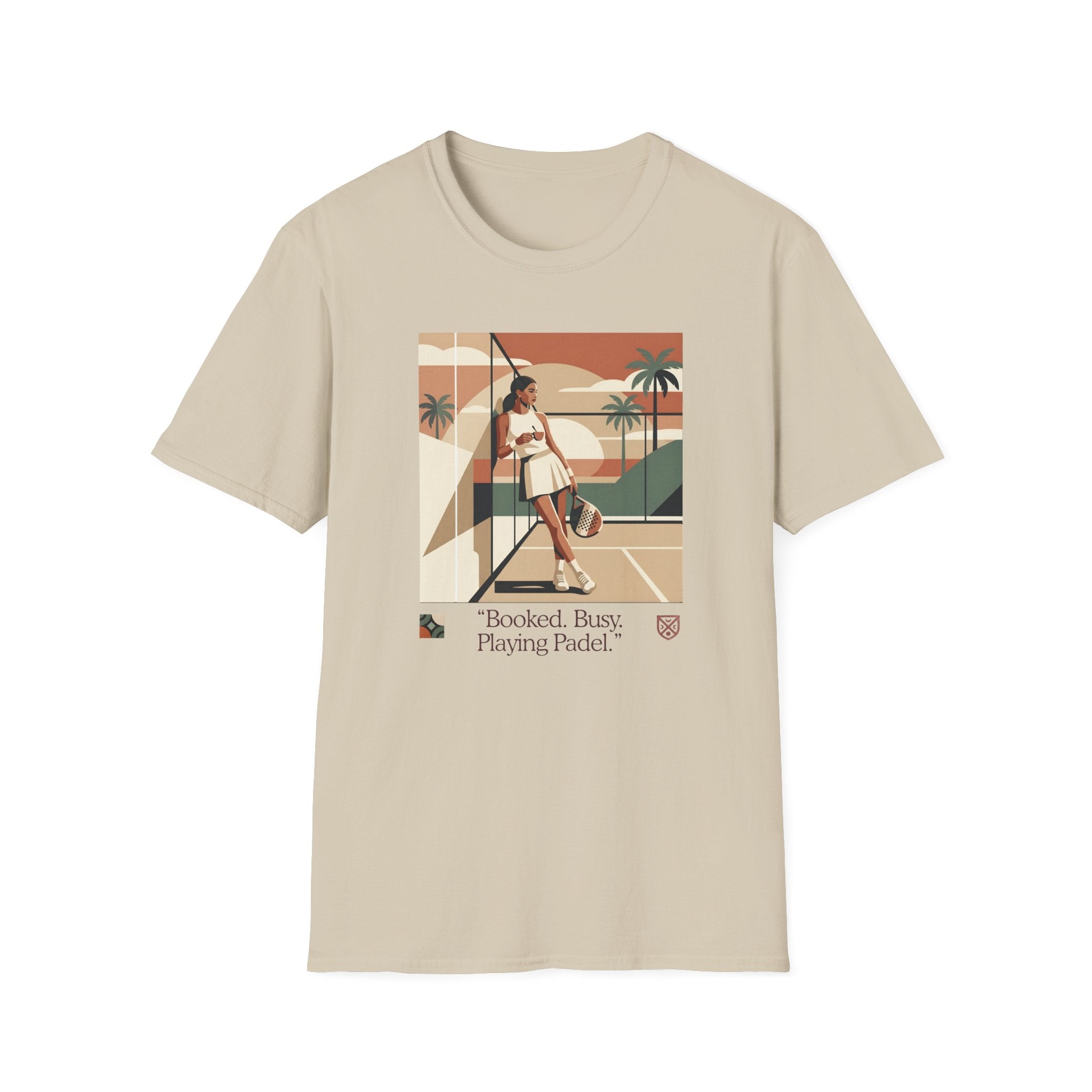 Busy playing padel women T-Shirt