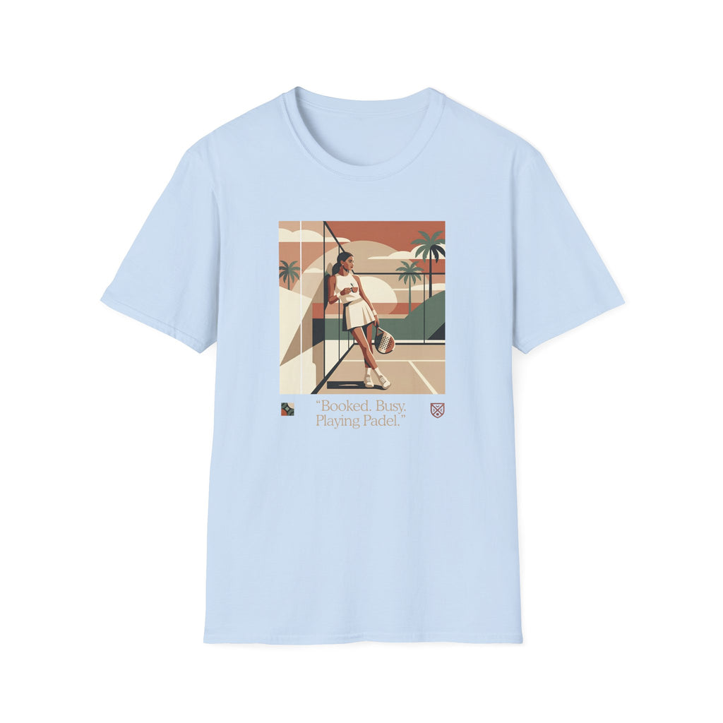 Busy playing padel women T-Shirt