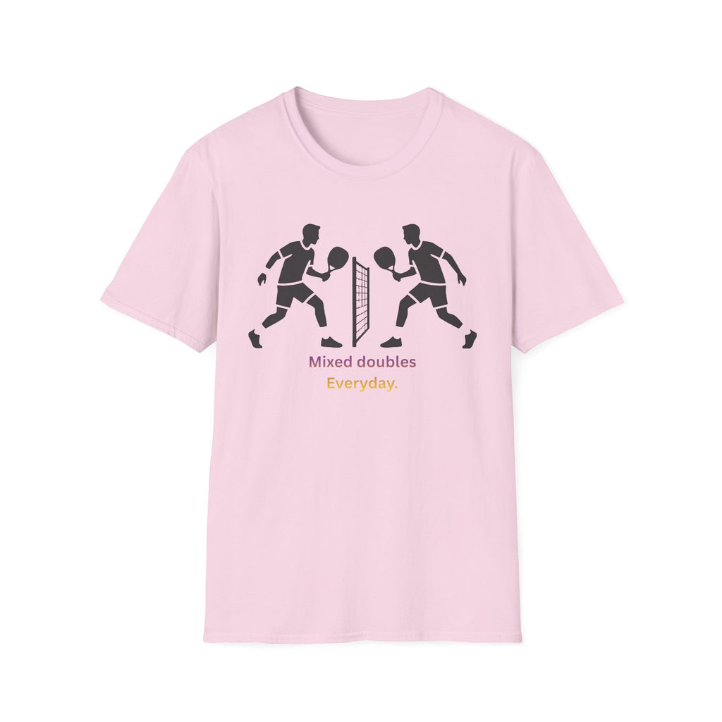 Mixed doubles everyday men T-Shirt