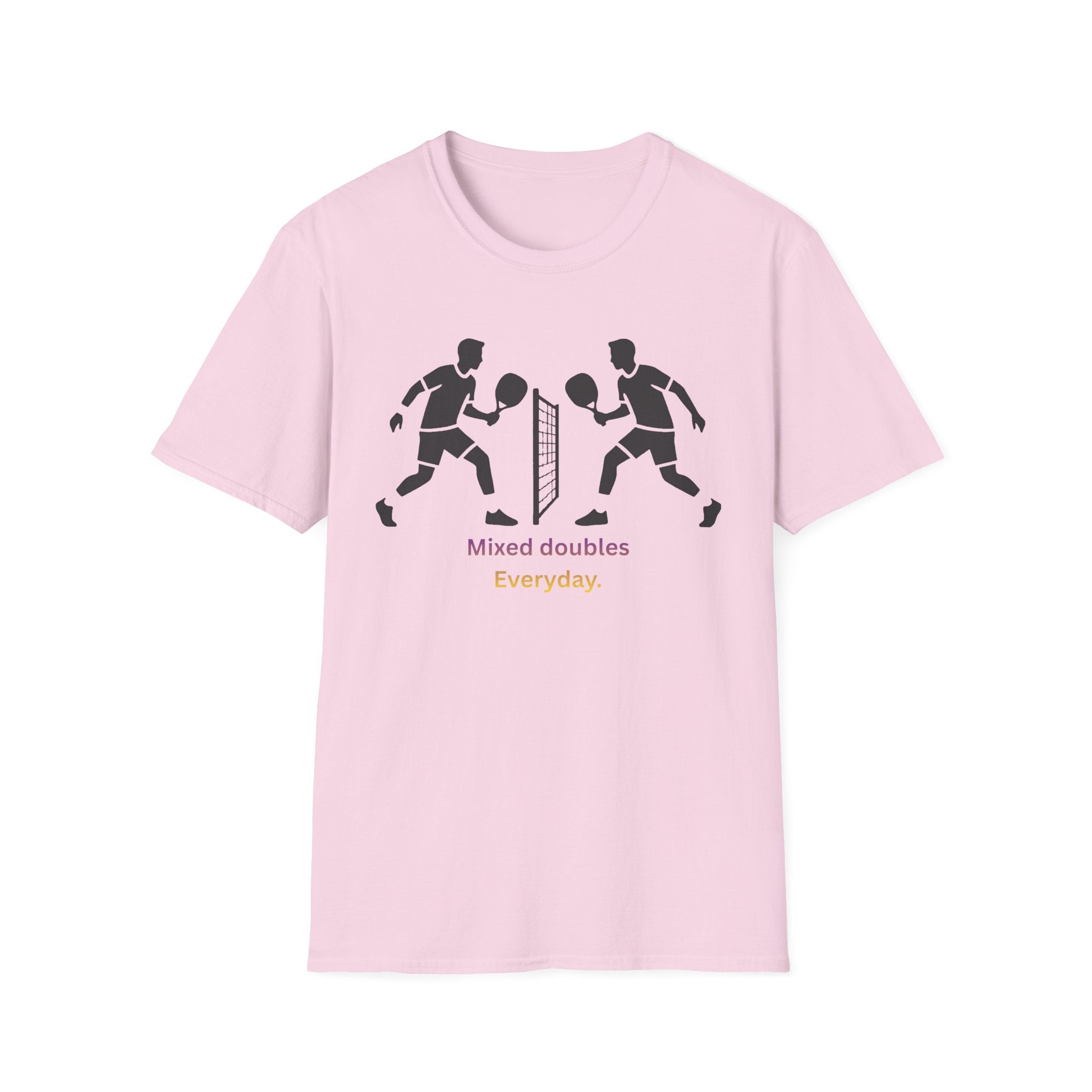 Mixed doubles everyday men T-Shirt