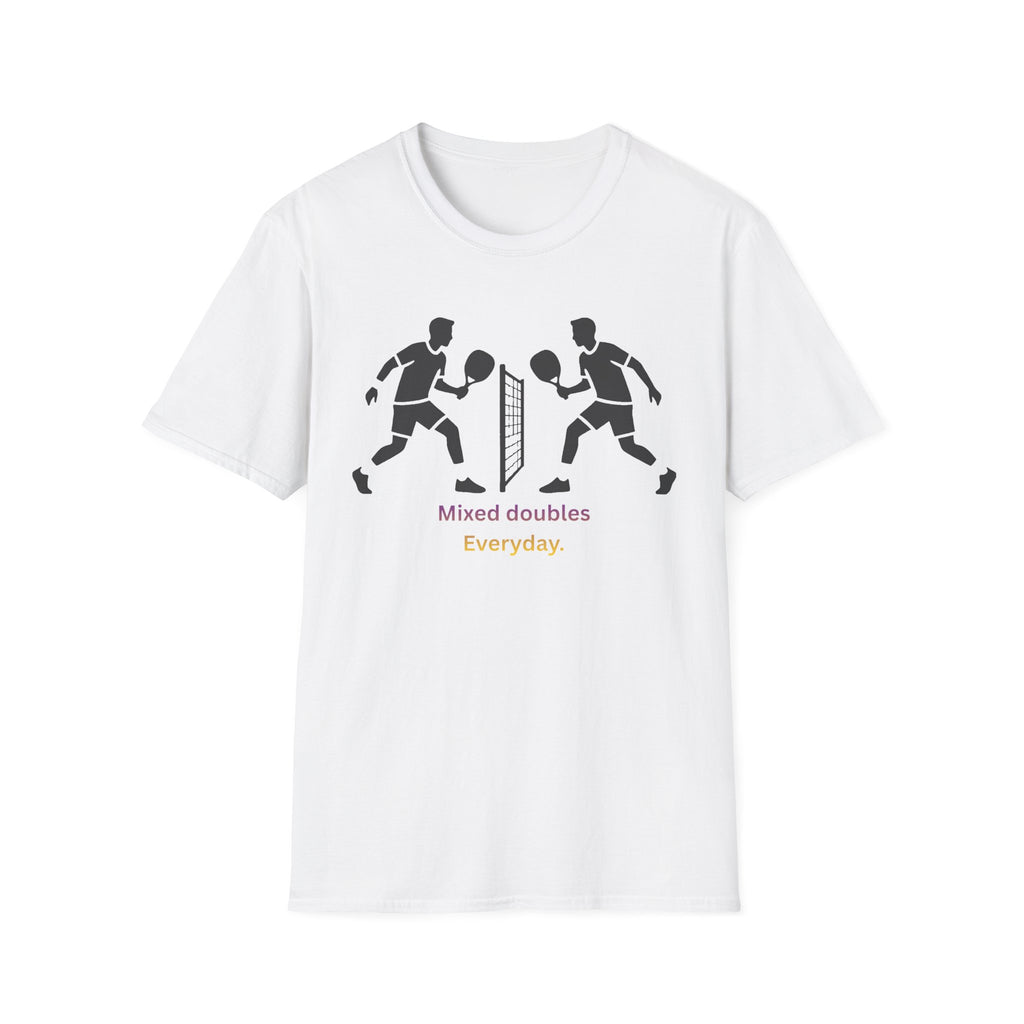 Mixed doubles everyday men T-Shirt
