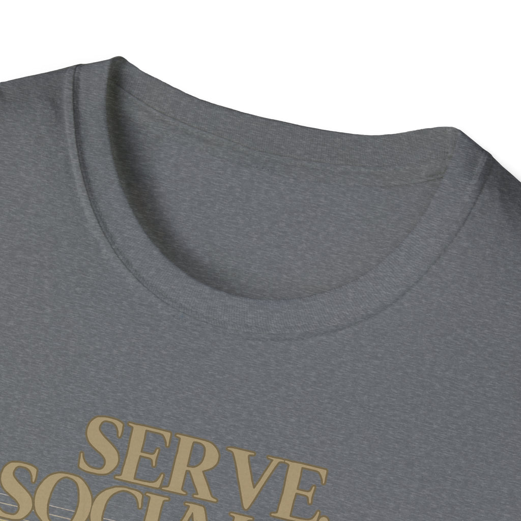 Serve socialize repeat T-Shirt