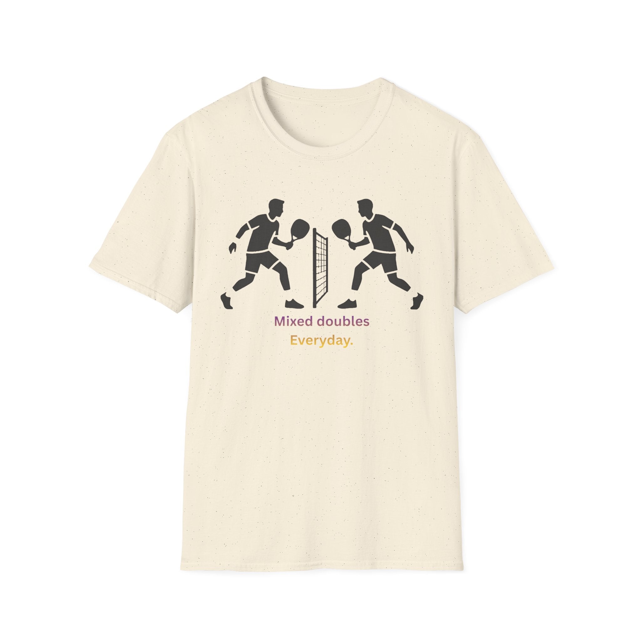 Mixed doubles everyday men T-Shirt