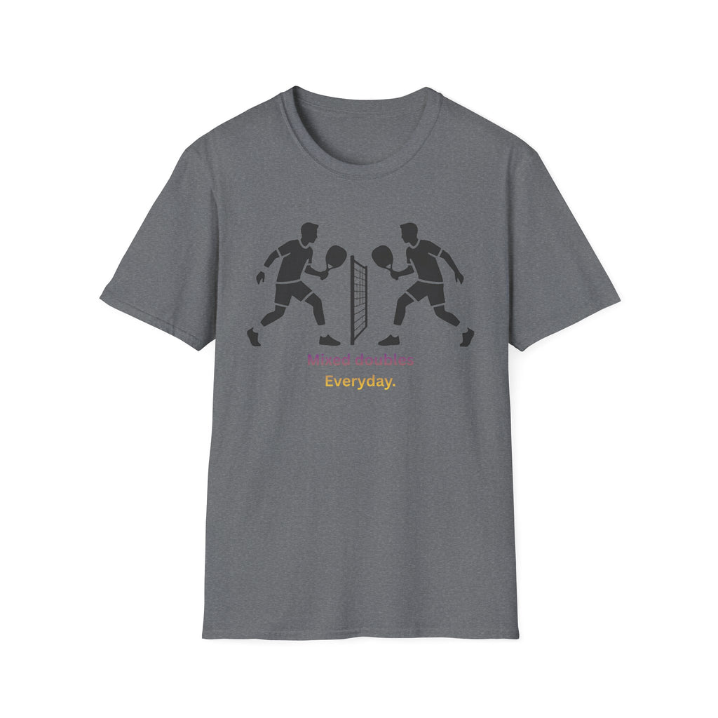 Mixed doubles everyday men T-Shirt