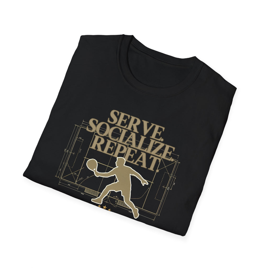 Serve socialize repeat T-Shirt