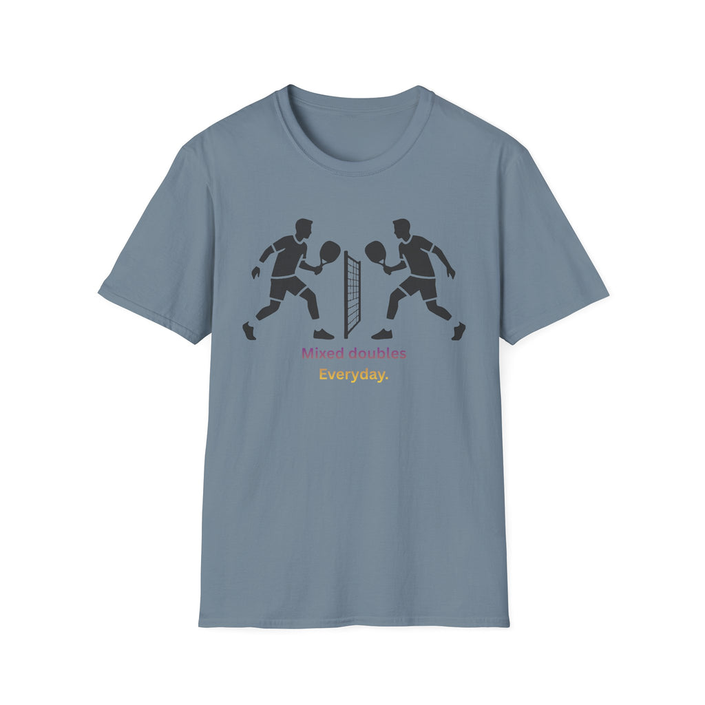 Mixed doubles everyday men T-Shirt