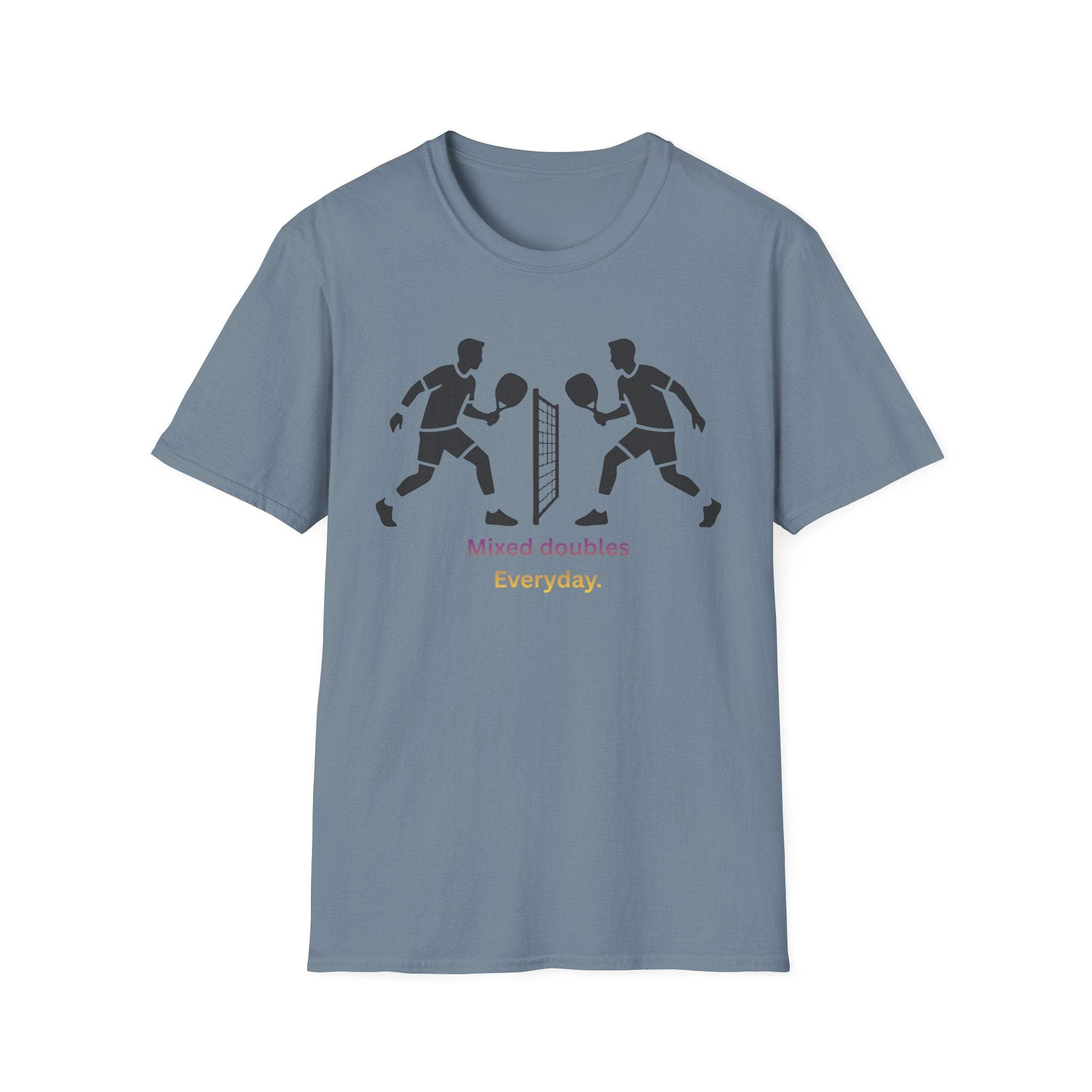 Mixed doubles everyday men T-Shirt