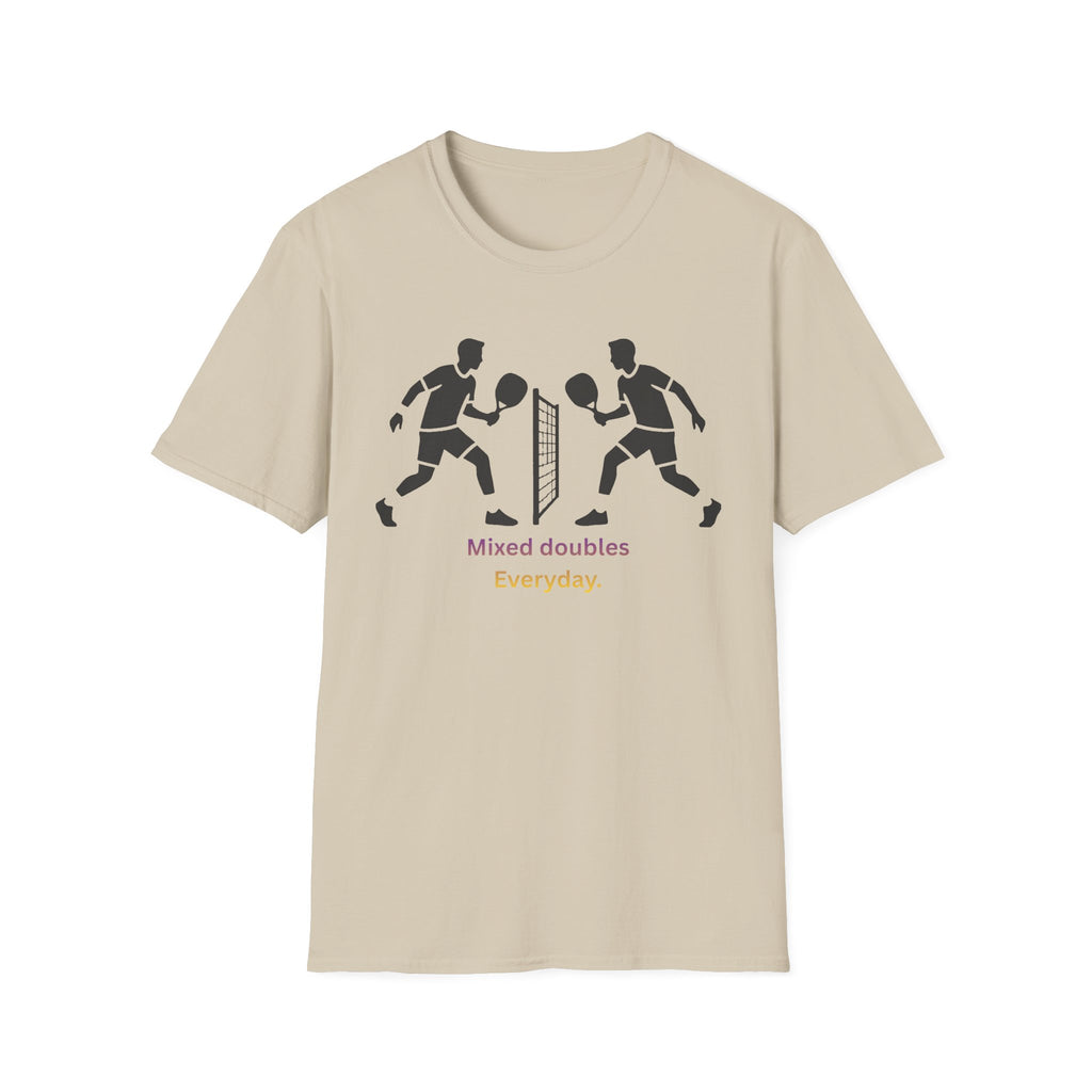 Mixed doubles everyday men T-Shirt