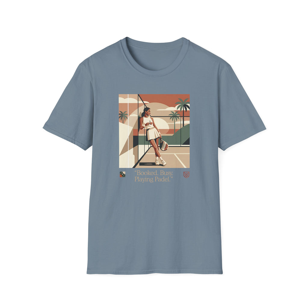 Busy playing padel women T-Shirt