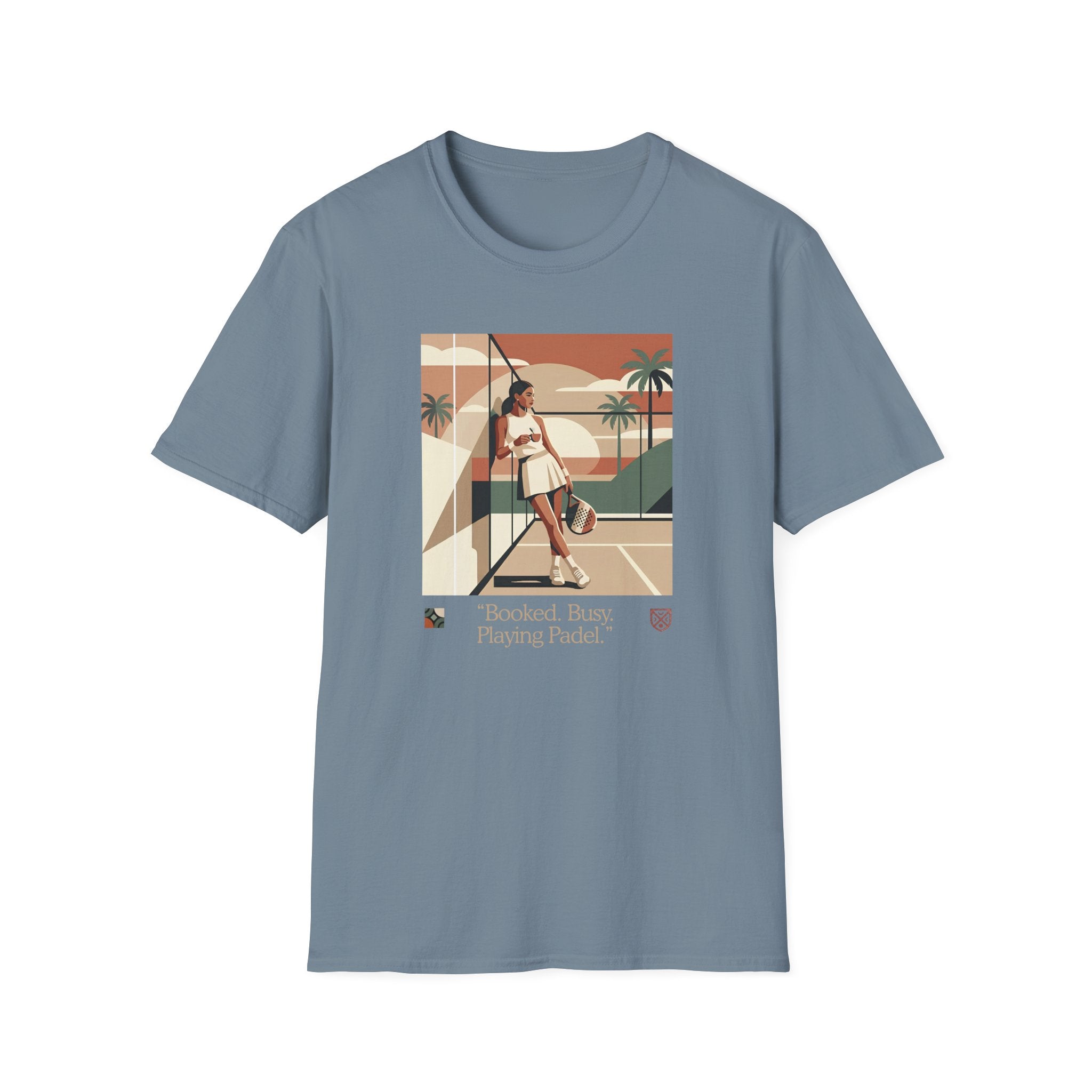 Busy playing padel women T-Shirt
