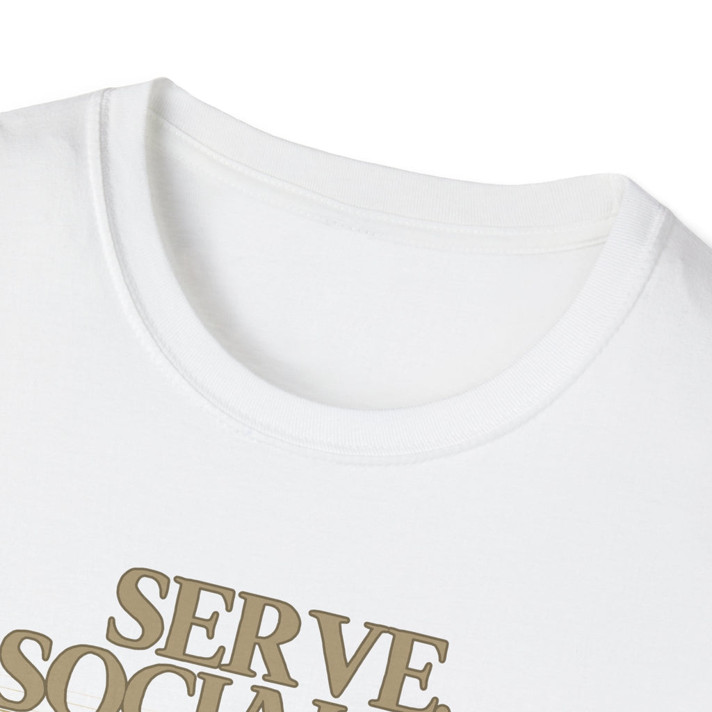 Serve socialize repeat T-Shirt