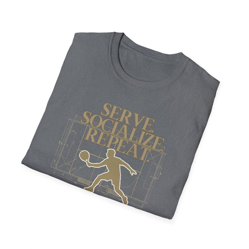 Serve socialize repeat T-Shirt