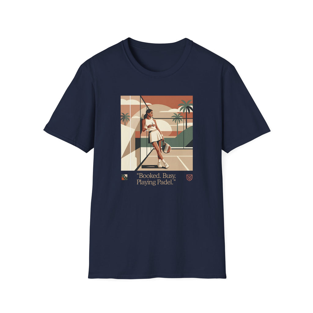 Busy playing padel women T-Shirt