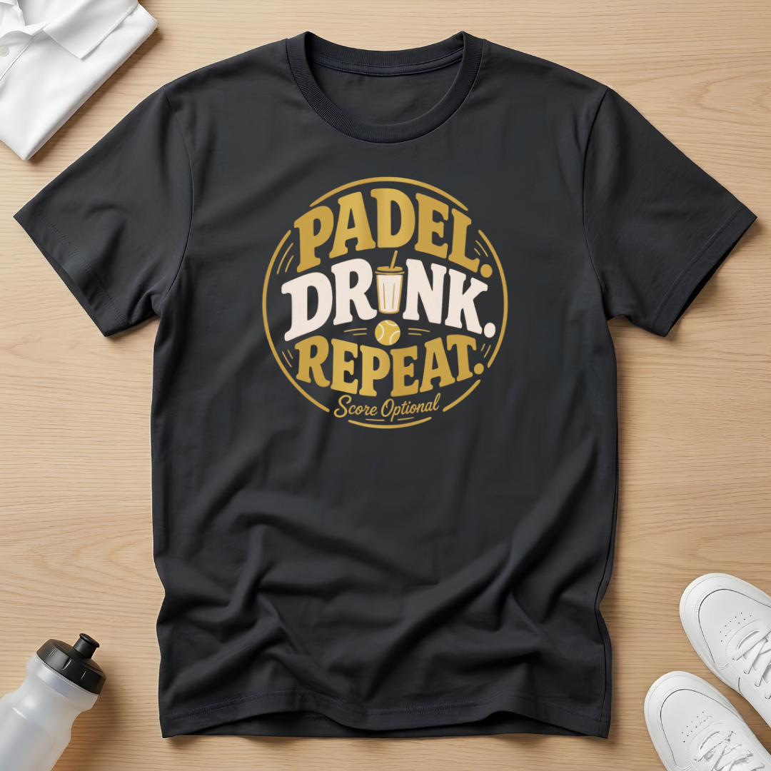 Padel Drink Repeat T-Shirt