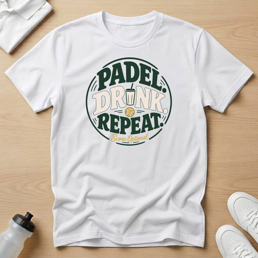 Padel Drink Repeat T-Shirt