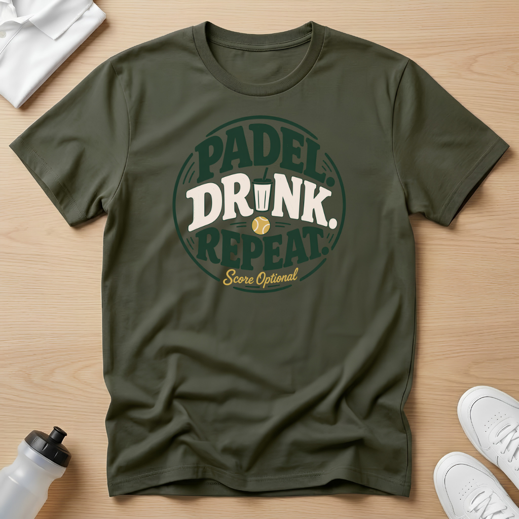 Padel Drink Repeat T-Shirt